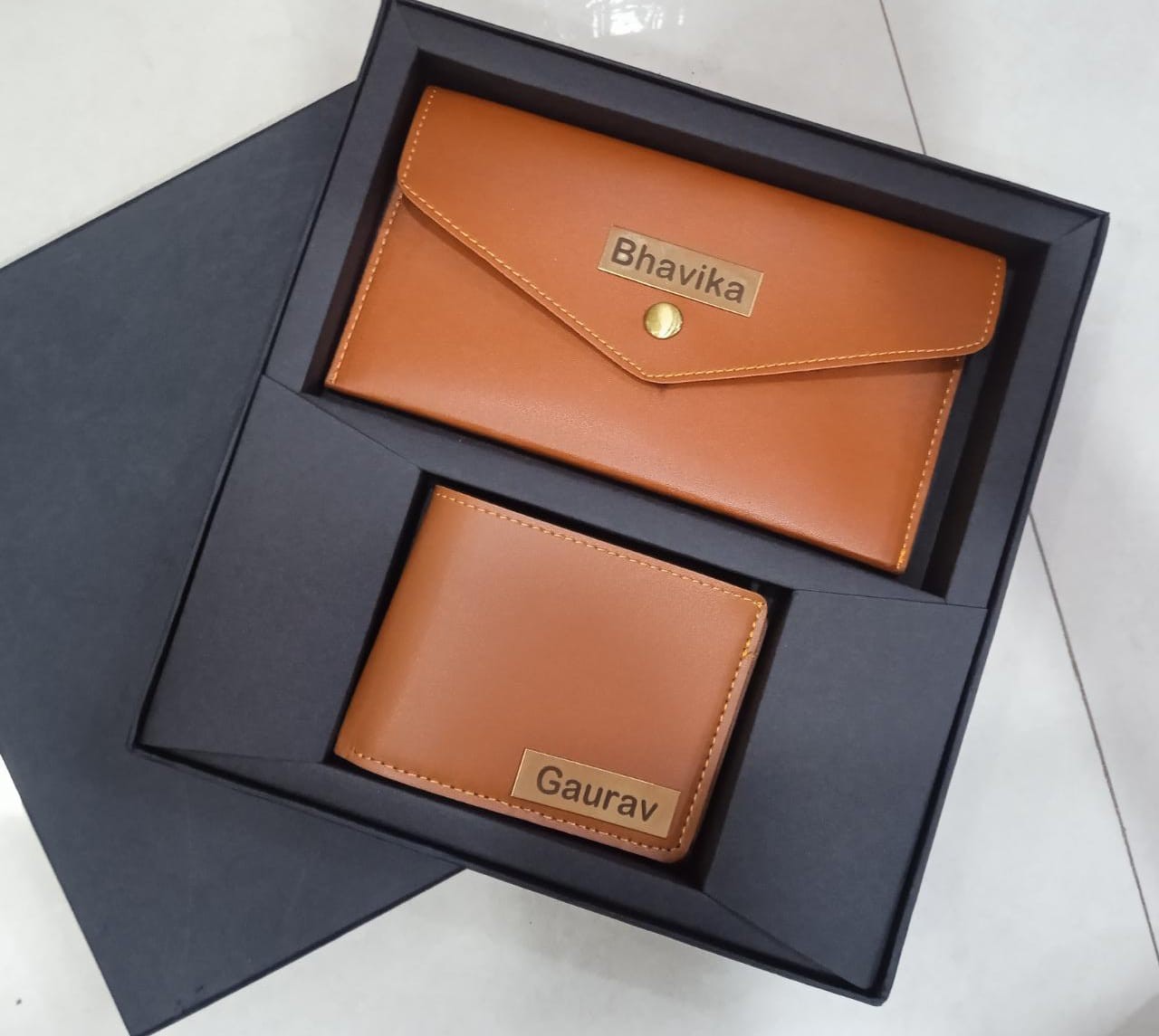 Samyaka Customized Couple Combo wallet