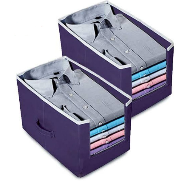 NON-WOVEN SHIRT STACKER WARDROBE ORGANIZER