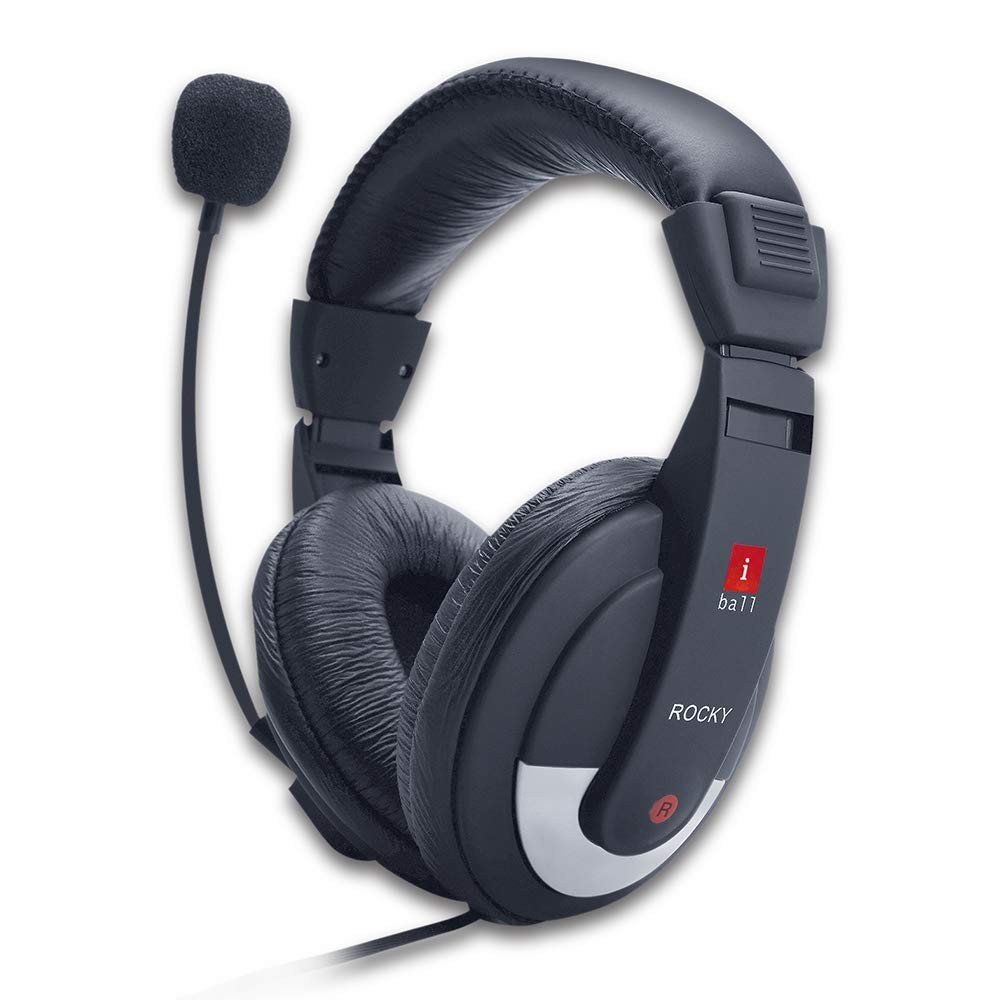 iBall Rocky Headset With Mic For Computers