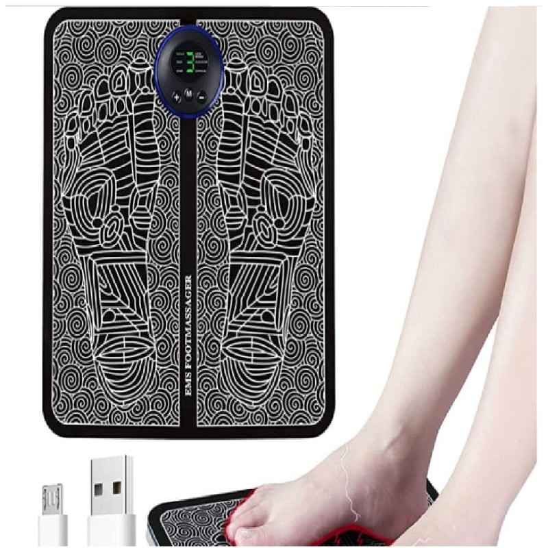 Rechargeable EMS Foot Massager Mat