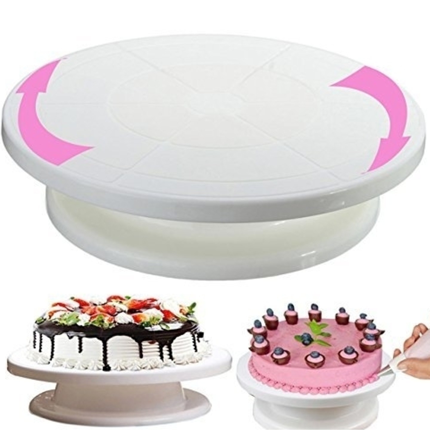 Samyaka Cake Decor Turning Table