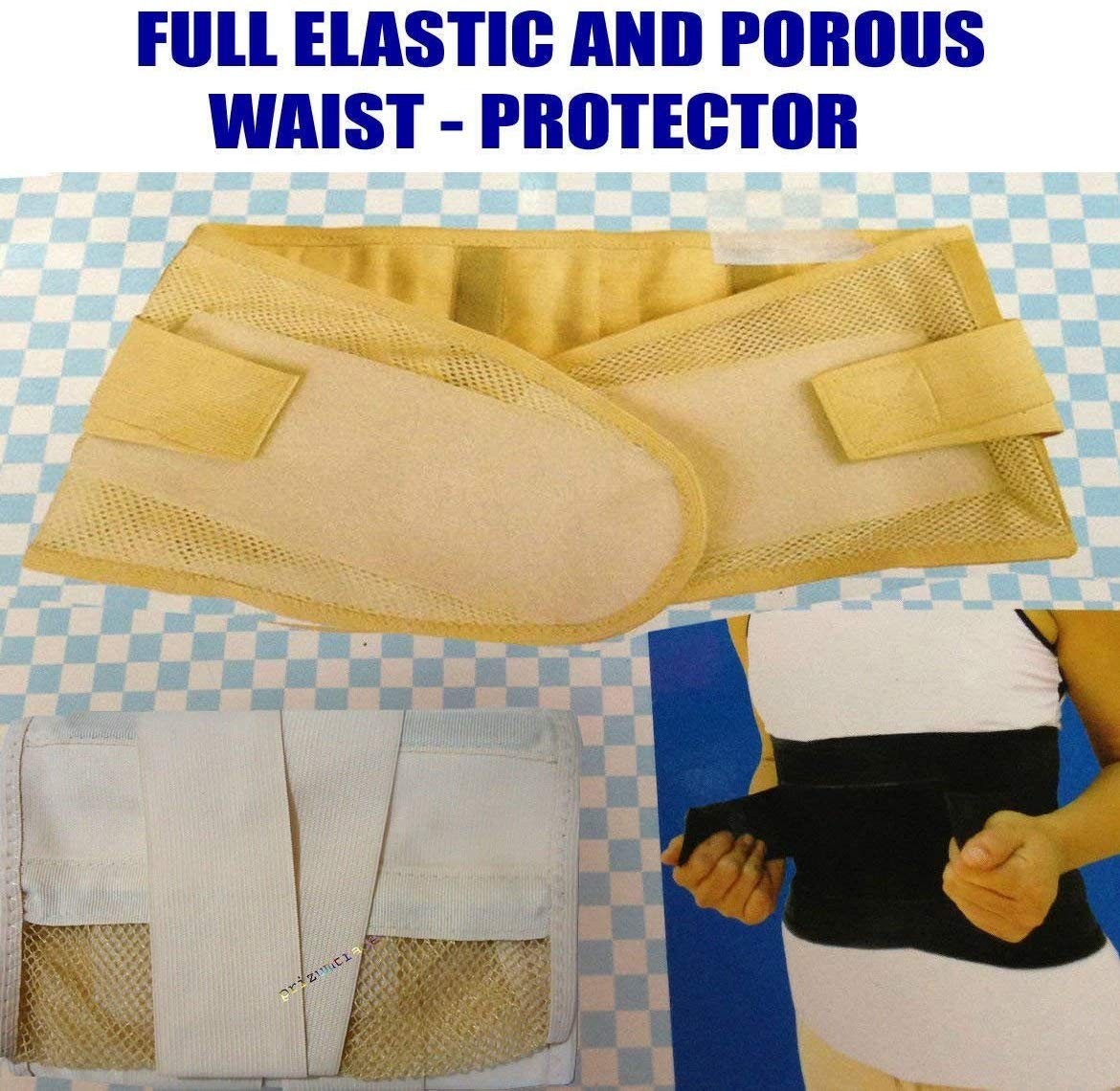 Samyaka Full Elastic & Porous Waist Support