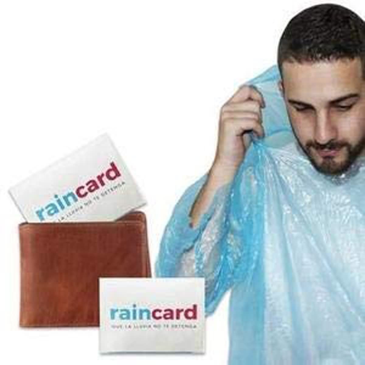 Samyaka Rain Card credit card sized Raincoat