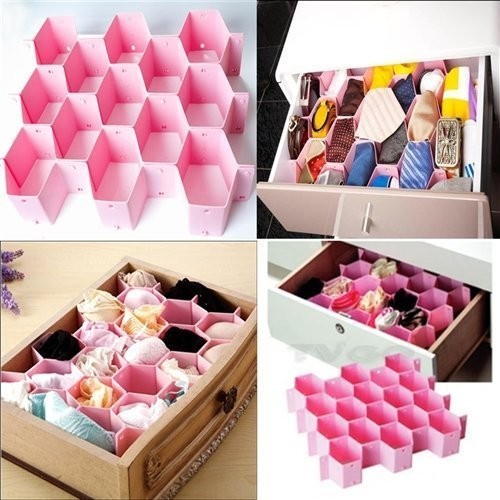 Honey Comb Shape Drawer Divider