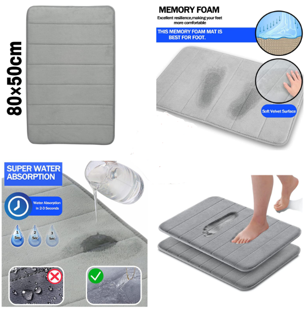 Memory Foam Soft Bathroom Mat