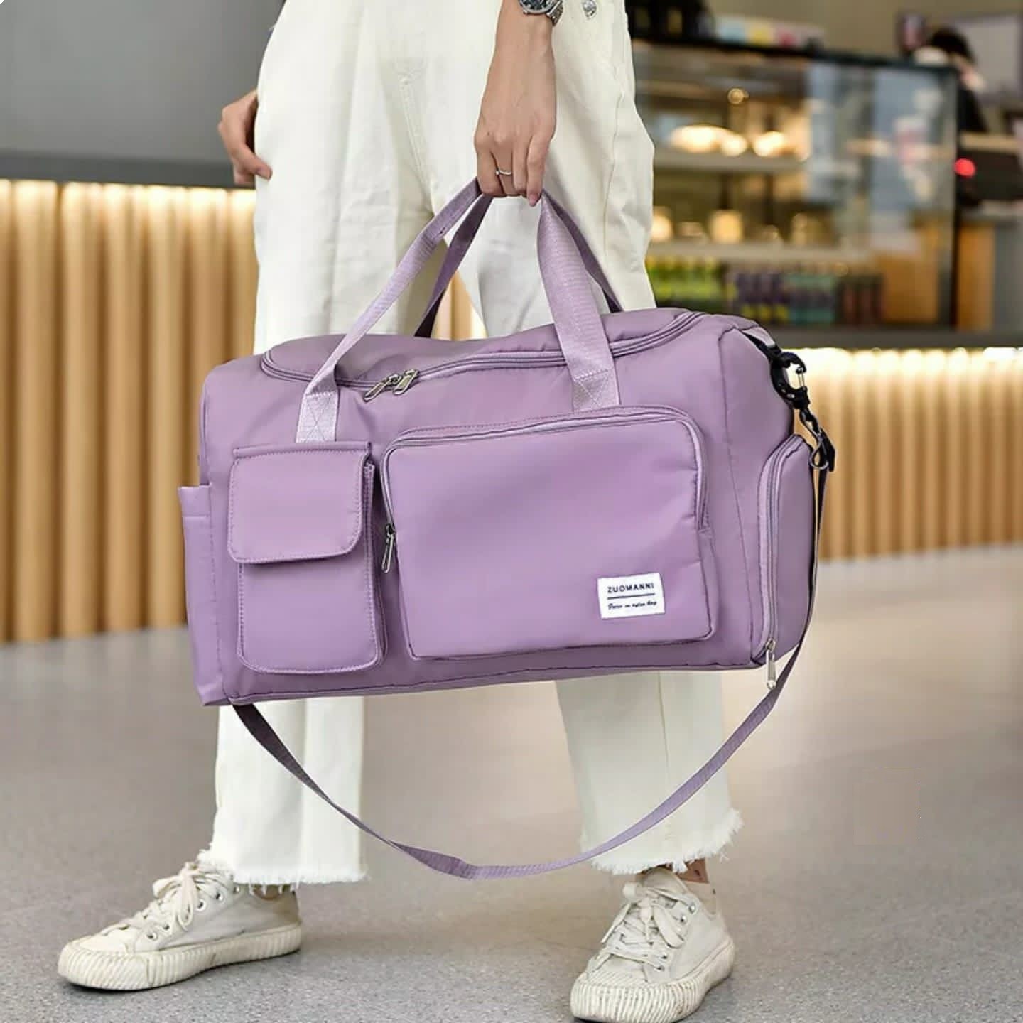Travel Foldable Duffel Bag for Women & Men Waterproof Bag