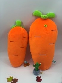 Carrot Soft Toy Cum Pillow