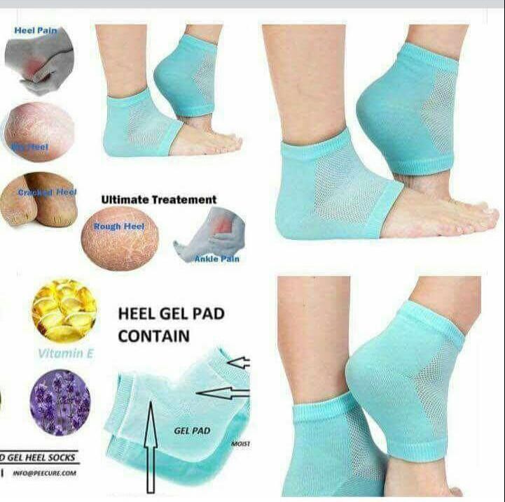 Samyaka Soften Cracked Skin Gel Spa Socks