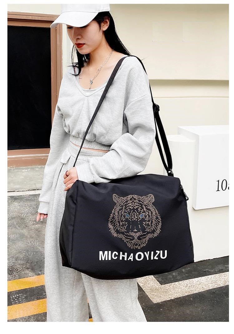 Large Capacity Travel Bag Waterproof Shoulder Bag Shoe compartment Gym Bag